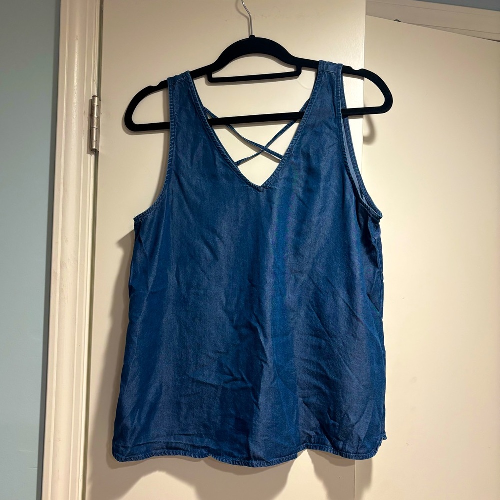 Gap Chambray Tank